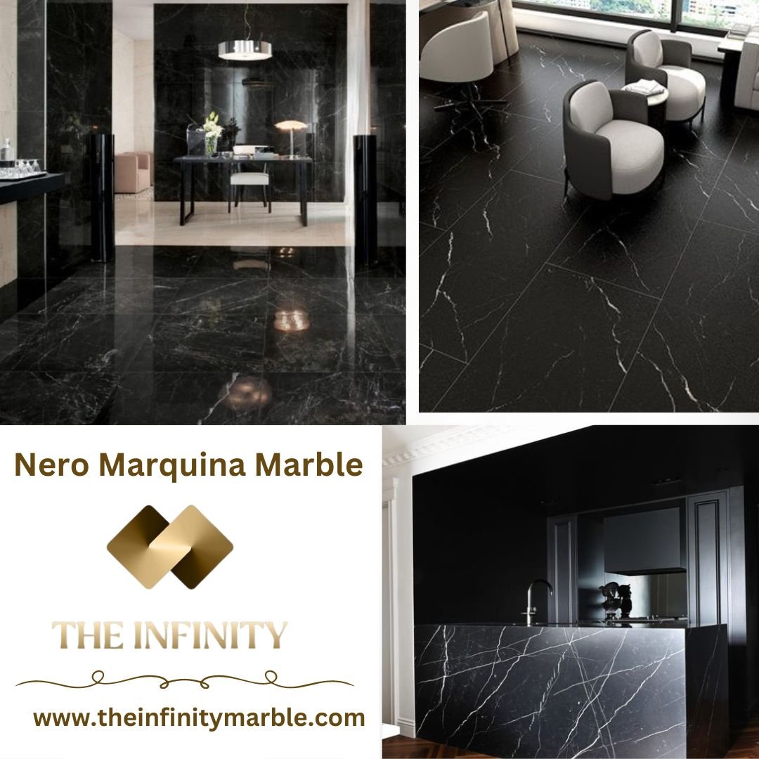 Nero Marquina Marble in Kishangarh