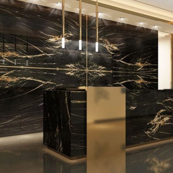 Black Gold Marble in Kishangarh